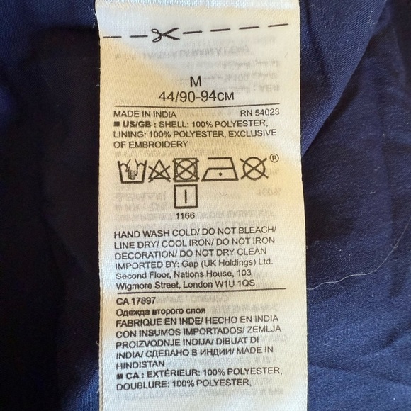 BANANA REPUBLIC Floral Elegant Feminine Embellished Special Occasion Dress Sz M - Picture 8 of 8